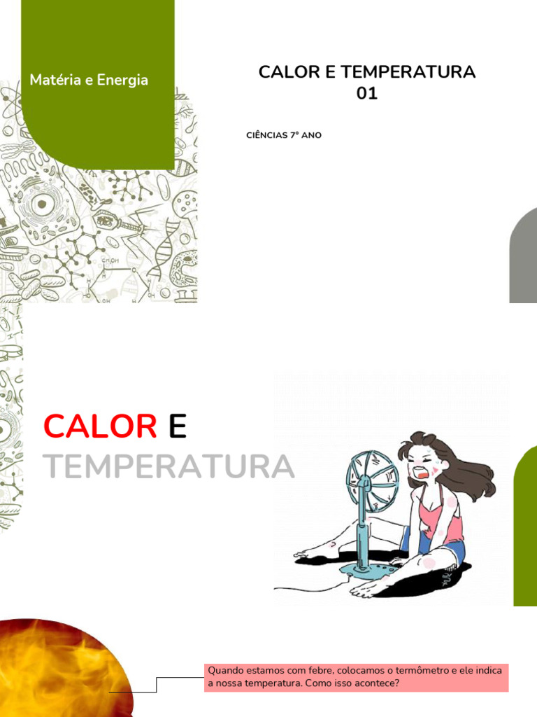 Calor e Temperatura: Conceitos Fundamentais | PDF | Temperatura | Calor