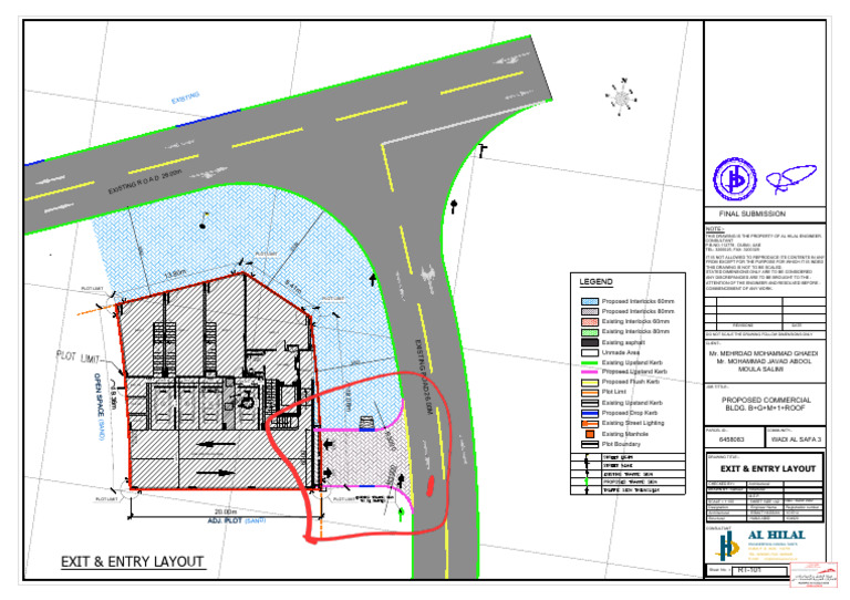 Proposed Commercial Building Layout | PDF
