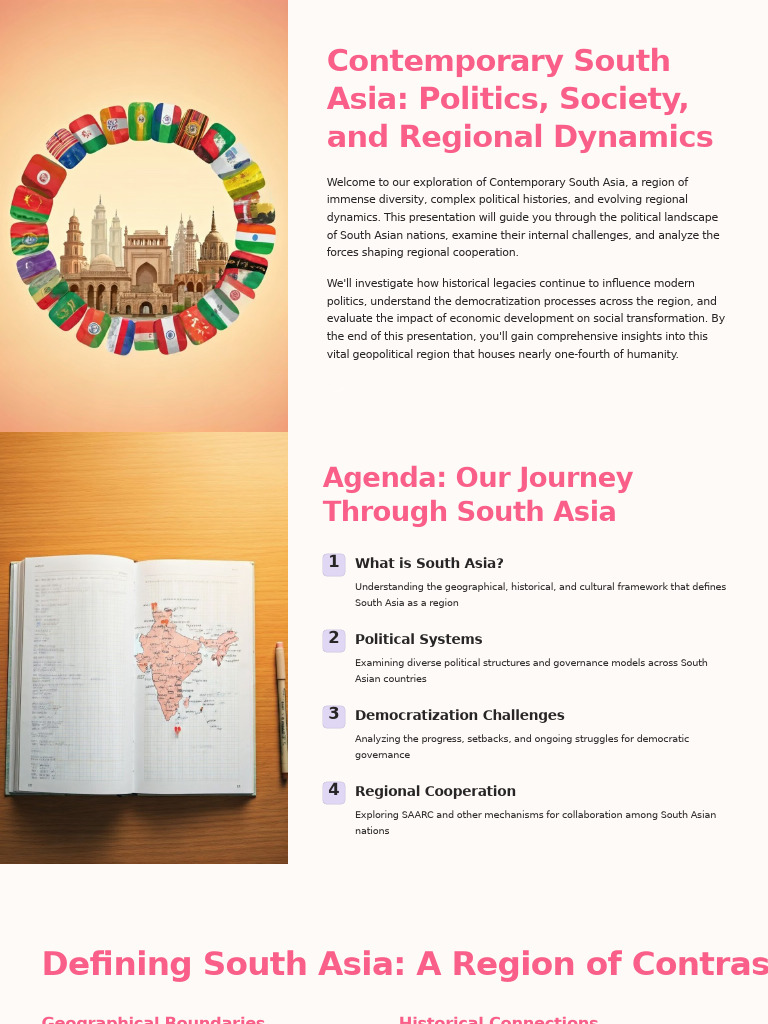 South Asia: Politics and Dynamics Explained | PDF | South Asia | Pakistan
