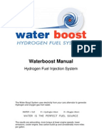 Water Boost Manual