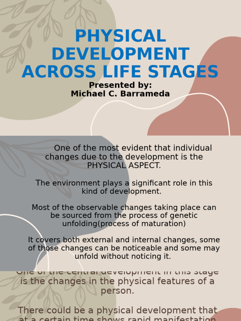 Physical Development Through Life Stages | PDF | Hormone | Estrogen