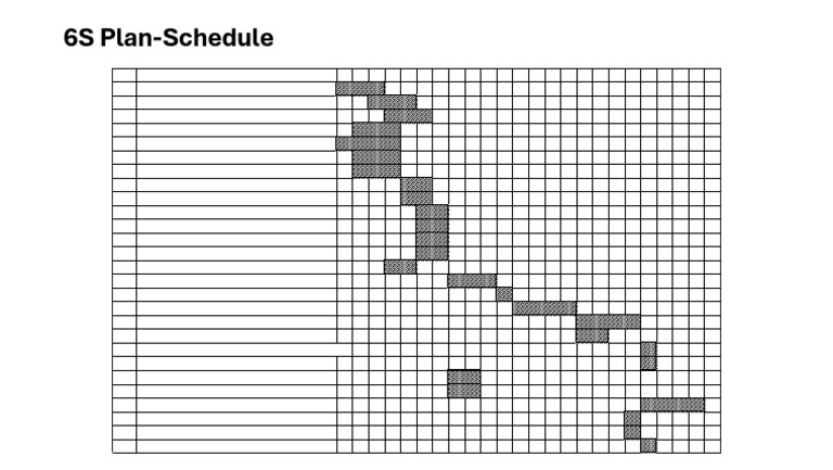 Sample 6S Plan Schedule 1737207488 | PDF