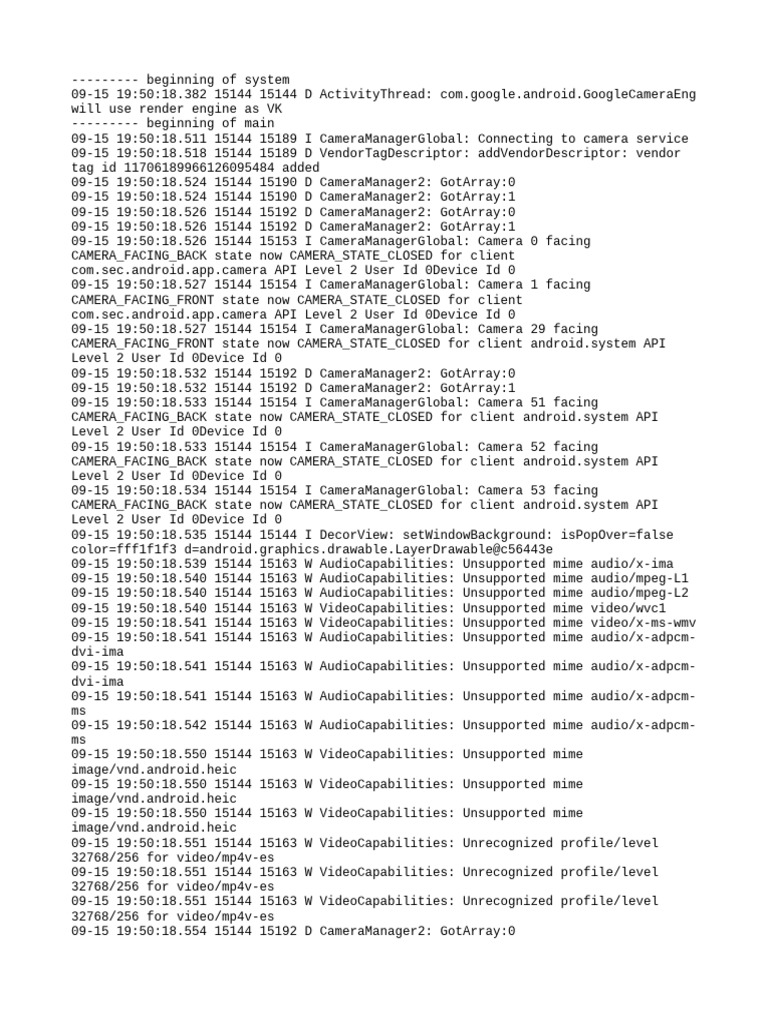 Log Cat 1757940618440 | PDF | Computing | Computer Programming
