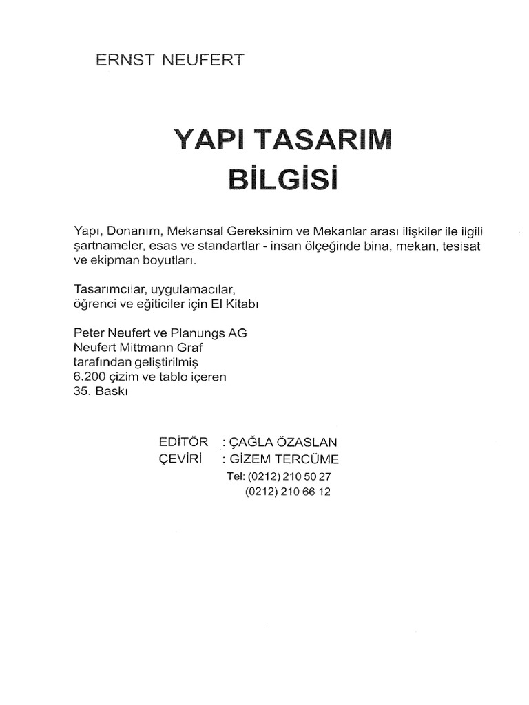 Yapi Tasarimi | PDF