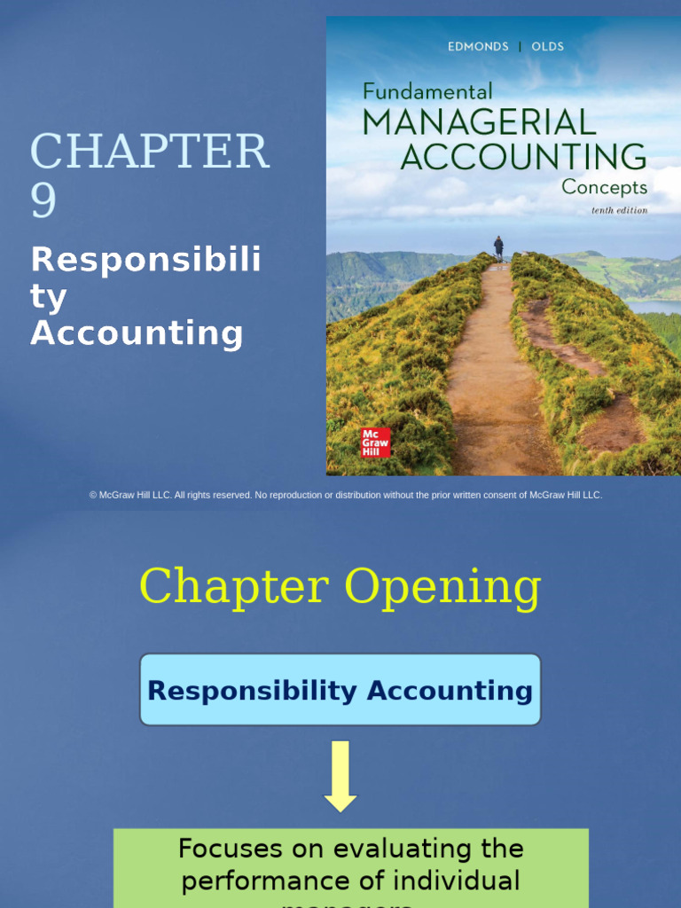 Responsibility Accounting Overview | PDF | Return On Investment | Expense