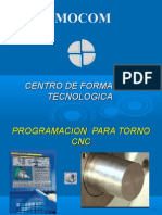 Programación CNC torno Fanuc