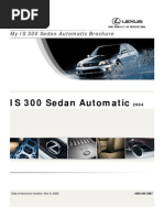 LexusIS300 2004 Brochure