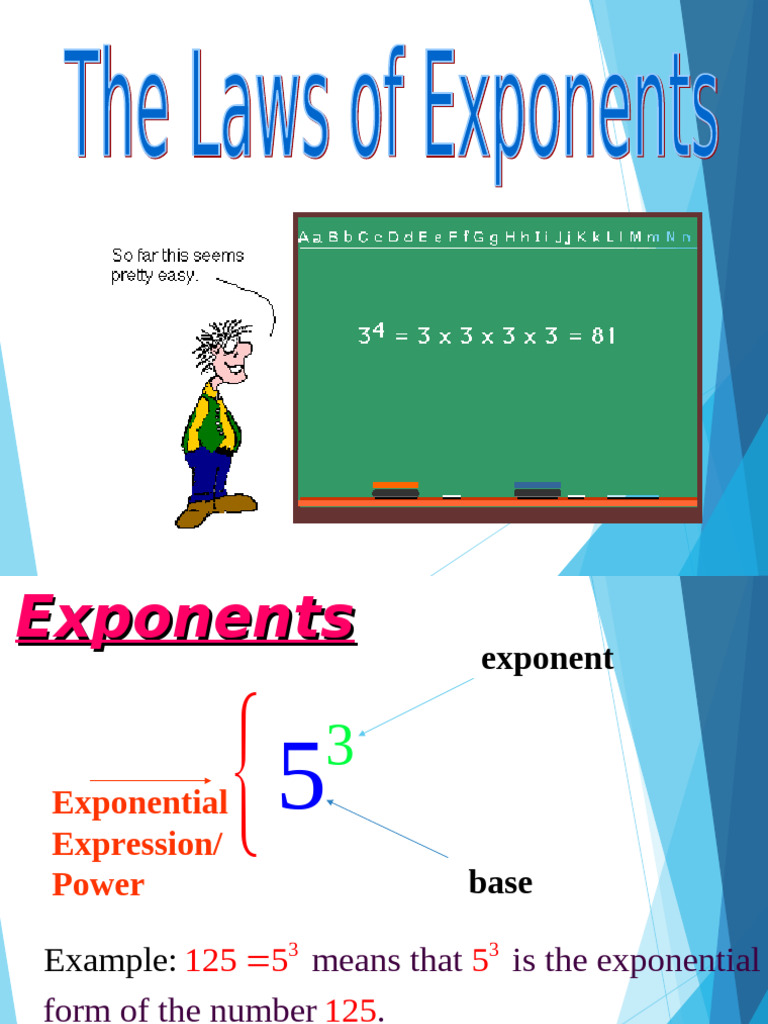 Understanding Exponents and Their Laws | PDF | Multiplication ...