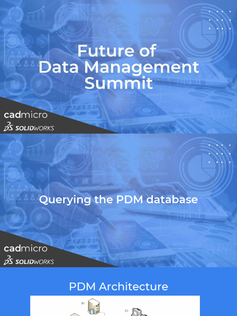 PDM Database Querying Guide | PDF | Databases | Computer File