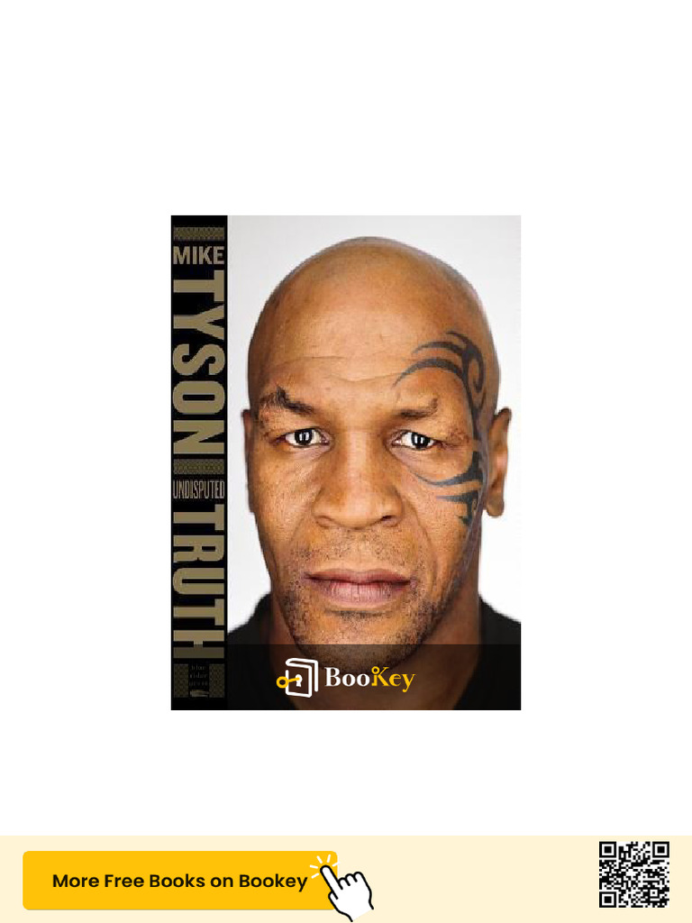 Mike Tyson Undisputed Truth Memoir PDF Mike Tyson Substance Abuse
