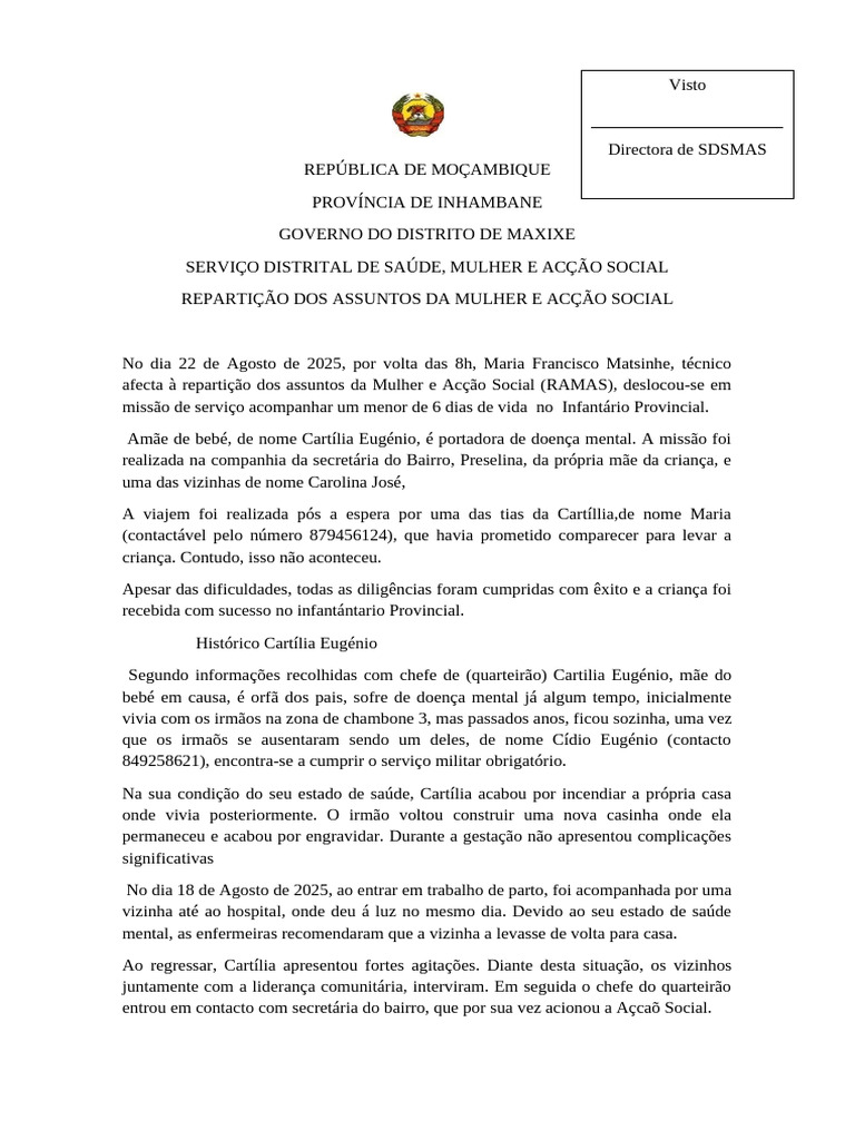 Historia Da Cartialia Em Regularizaçao | PDF | Mãe