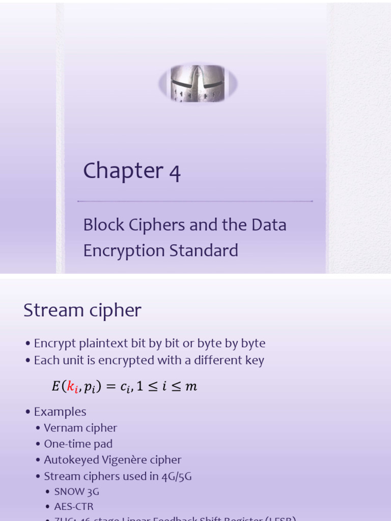Ch04 DES | PDF | Espionage Techniques | Military Communications
