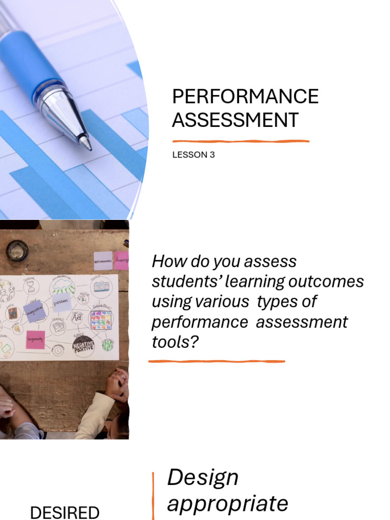 Performance Assessment Strategies Guide | PDF | Educational Assessment ...