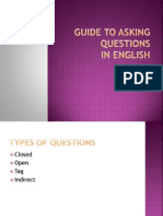 Guide to Asking Questions