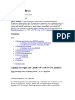 SWOT Analysis