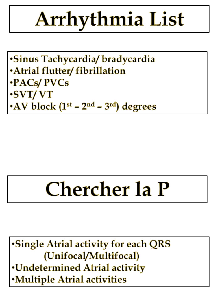 Atrial Activity Analysis for ECG Interpretation | PDF