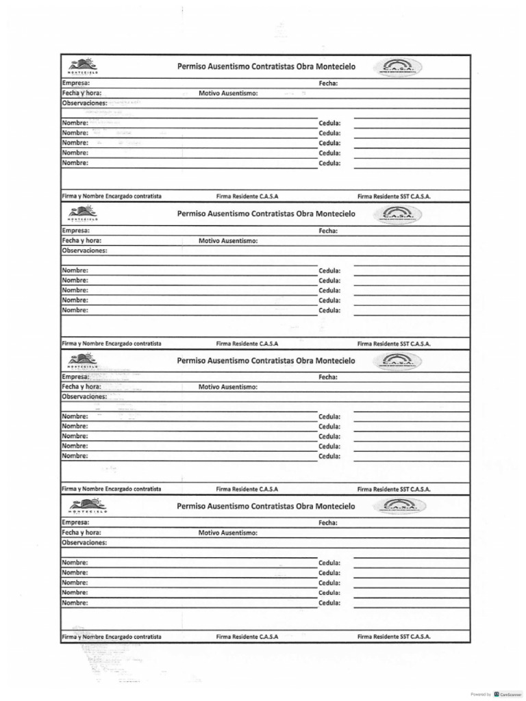 Formato Salida | PDF