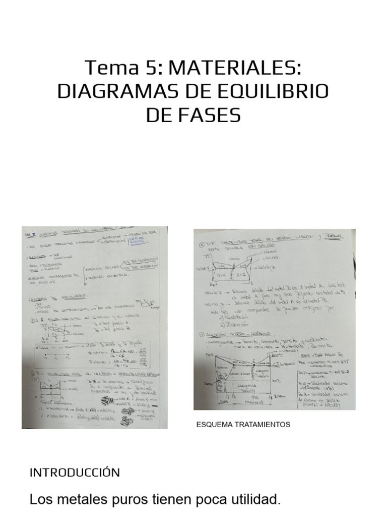 Diagramas de Equilibrio en Aleaciones | PDF | Aleación | Fase (materia)