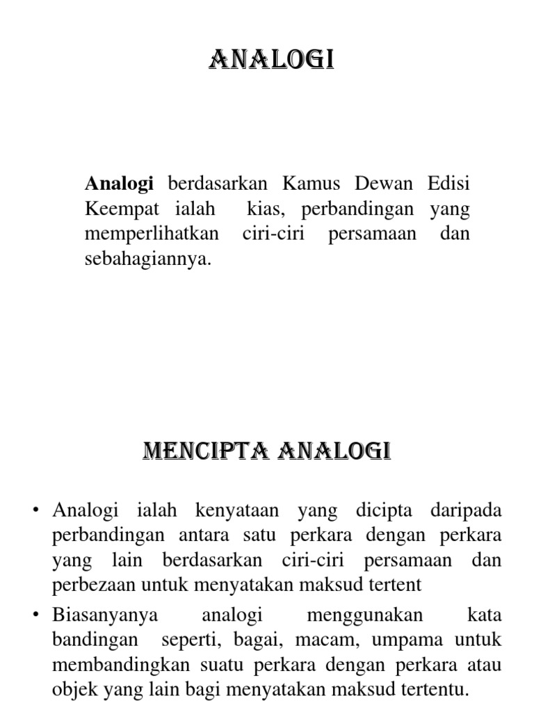 Analogi Pdf