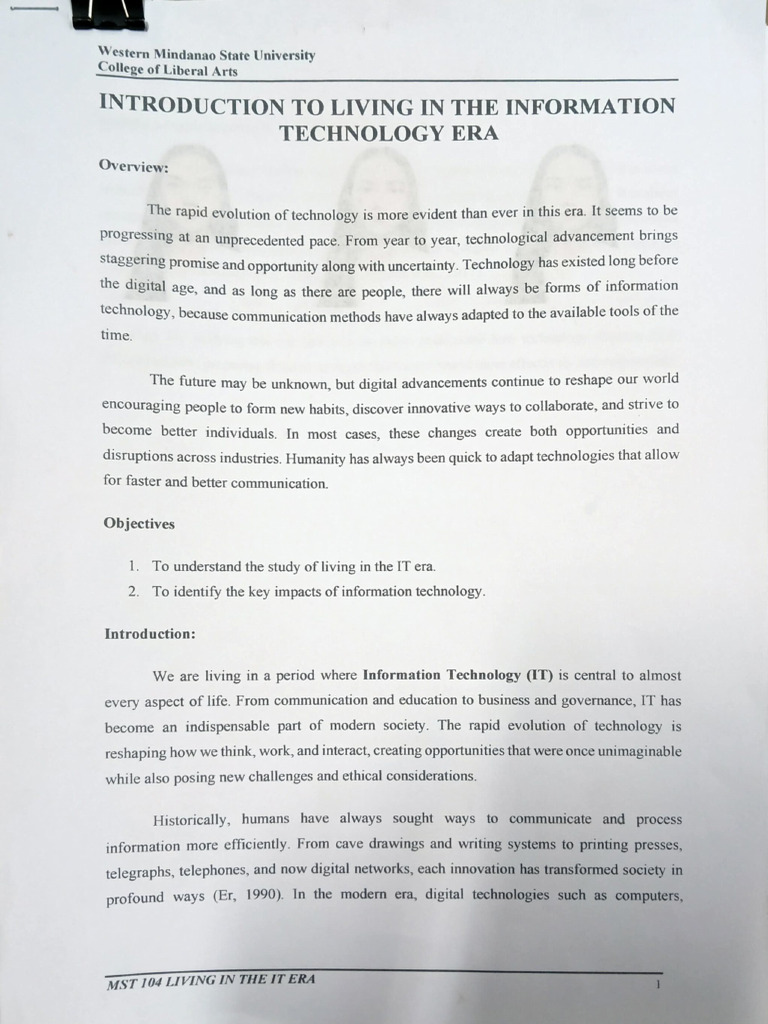 Mts Handouts | PDF