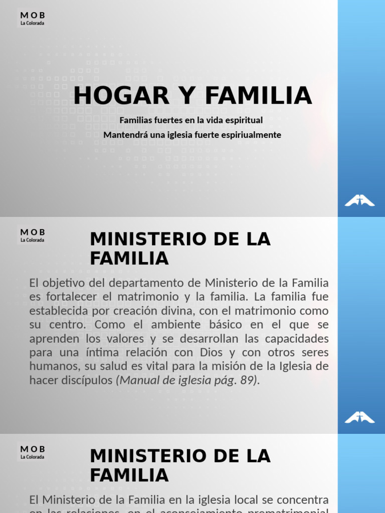 Fortalecimiento Familiar en la Iglesia | PDF | Iglesia cristiana