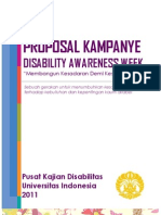 Proposal Kampanye Disabilty Awareness Week