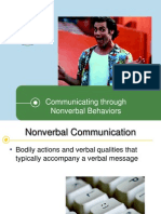 Communicating Through Nonverbal Behaviors