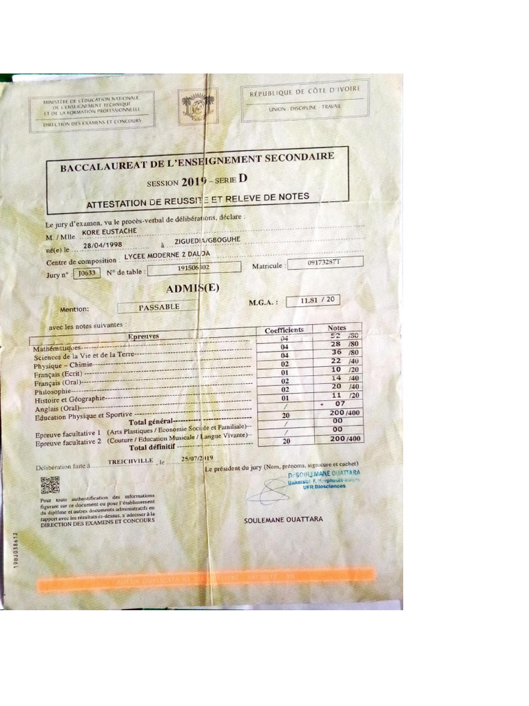 Document Du Bac | PDF