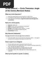 Third Space Learning Circle Theorems GCSE Worksheet | PDF | Circle ...
