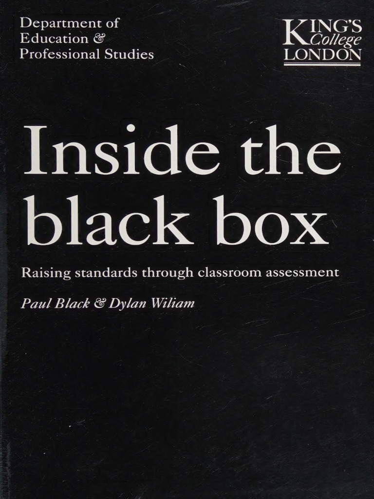 Inside the Black Box: Formative Assessment | PDF | Educational ...
