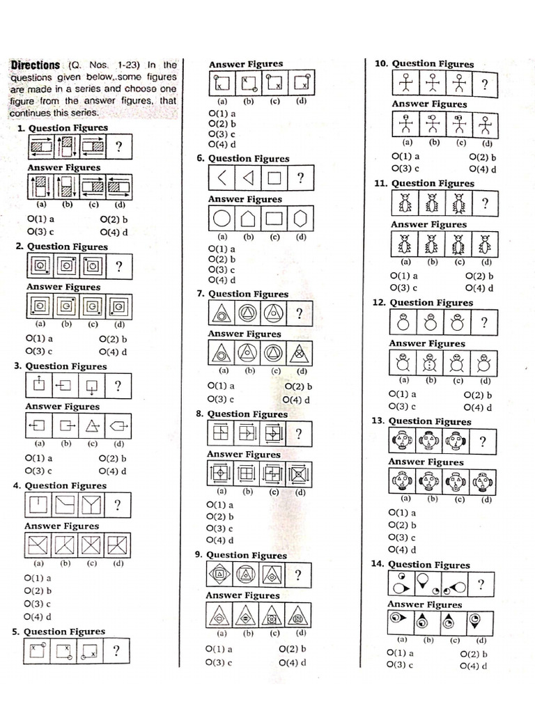 Figure Matrix or Series | PDF