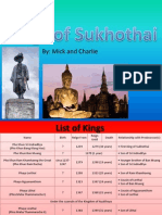 Thai Studies Sukhothai Presentation