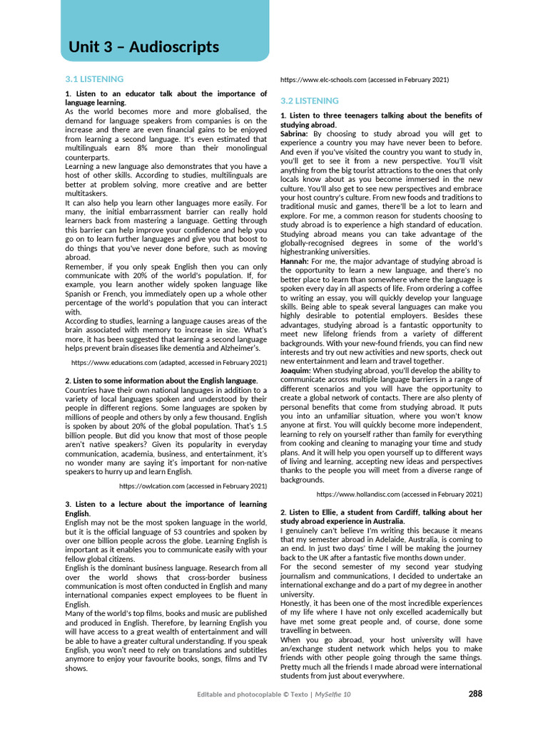 Importance of Language Learning | PDF | English Language | Multilingualism