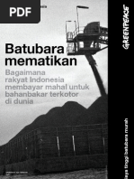 Download Report Batubara Mematikan by Teguh Pribadi Rahman SN91802761 doc pdf