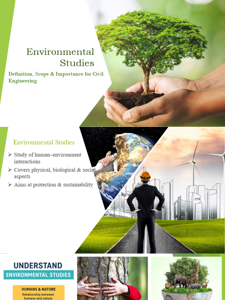 Environmental Studies in Civil Engineering | PDF
