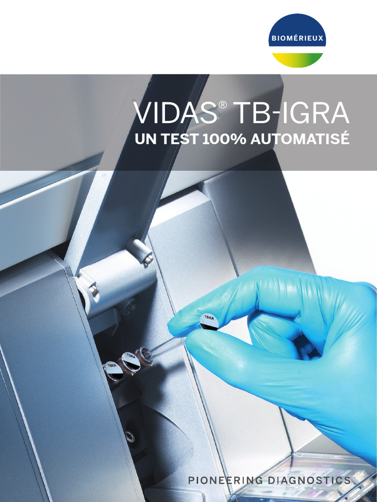 Test VIDAS® TB-IGRA Automatisé | PDF | Tuberculose | Sensibilité et ...