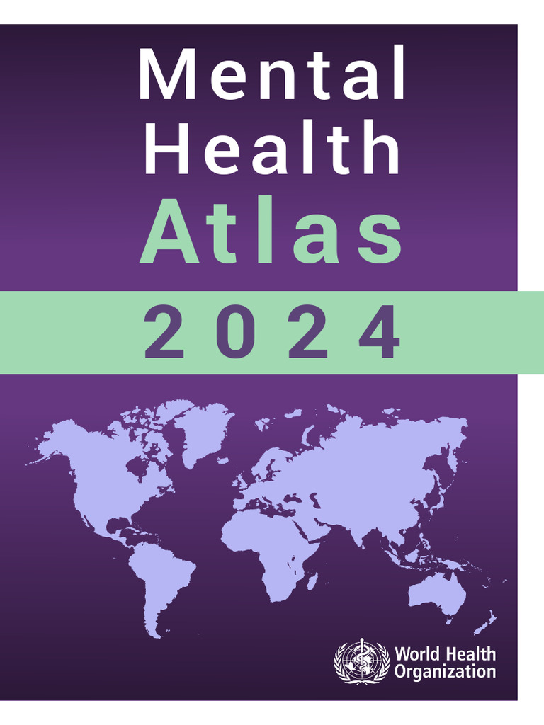 MENTAL HEALTH ATLAS 2024 visual data 8