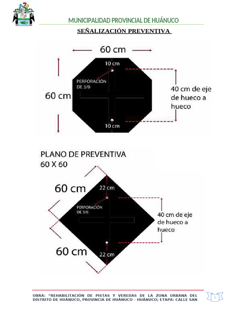 1.0 Esp. Tec. Epp-Señal Preventiva | PDF | Transporte