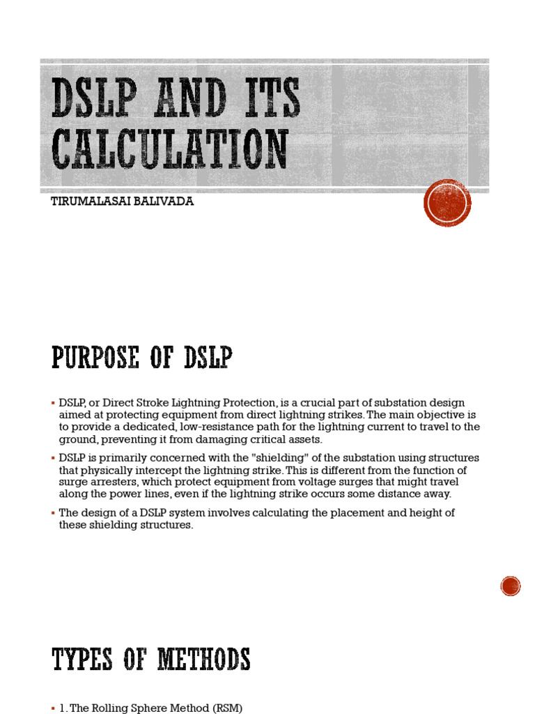 DSLP Calculation and Methods Overview | PDF | Electricity