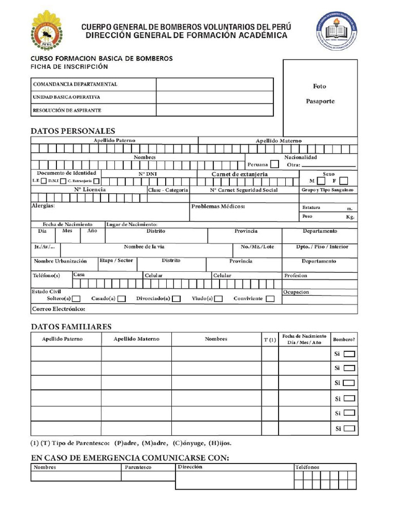 CBBP 1 Ficha de Inscripcion | PDF | Justicia | Crimen y violencia