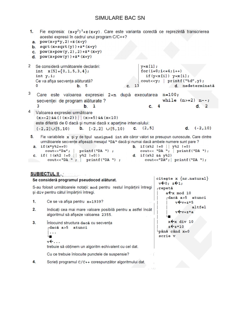 Simulare | PDF