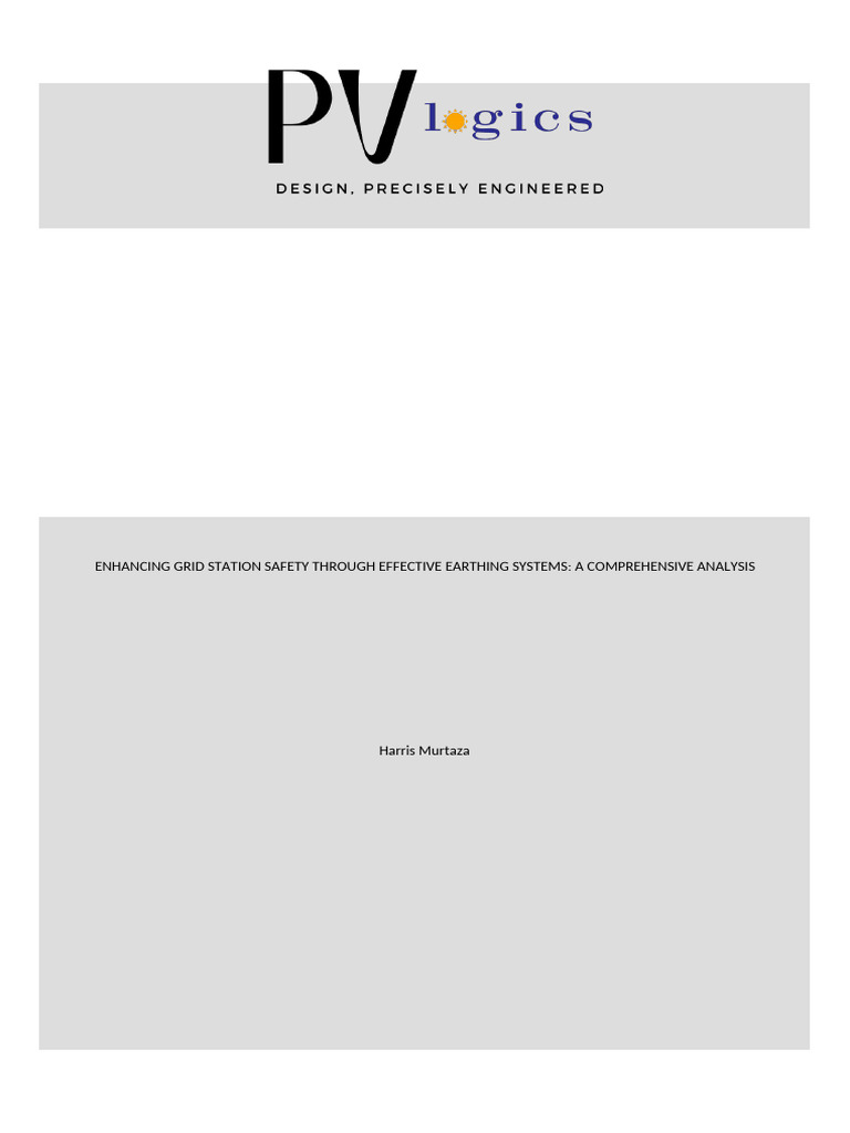 Enhancing Grid Station Safety with Earthing | PDF | Electric Power ...
