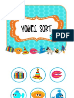 Vowel Sort Packet