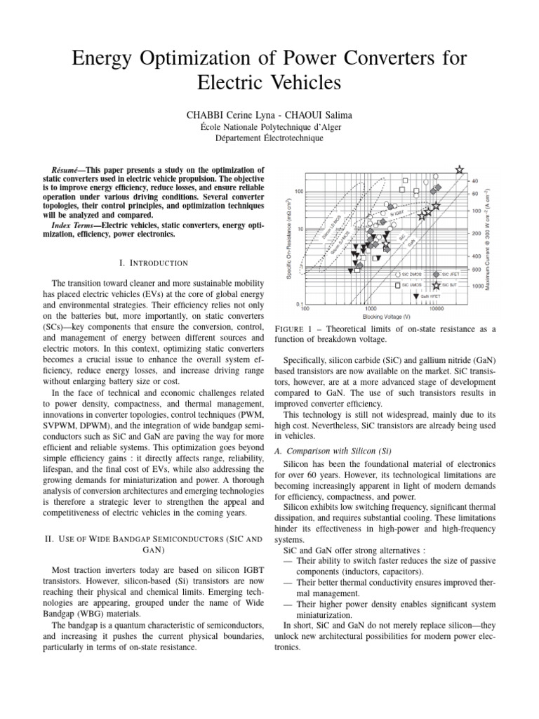 Ieee Paper Chabbi Chaoui | PDF | Power Inverter | Electromagnetism