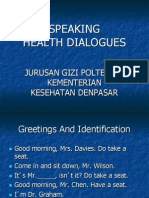 Dialogue in Health Diii 2011