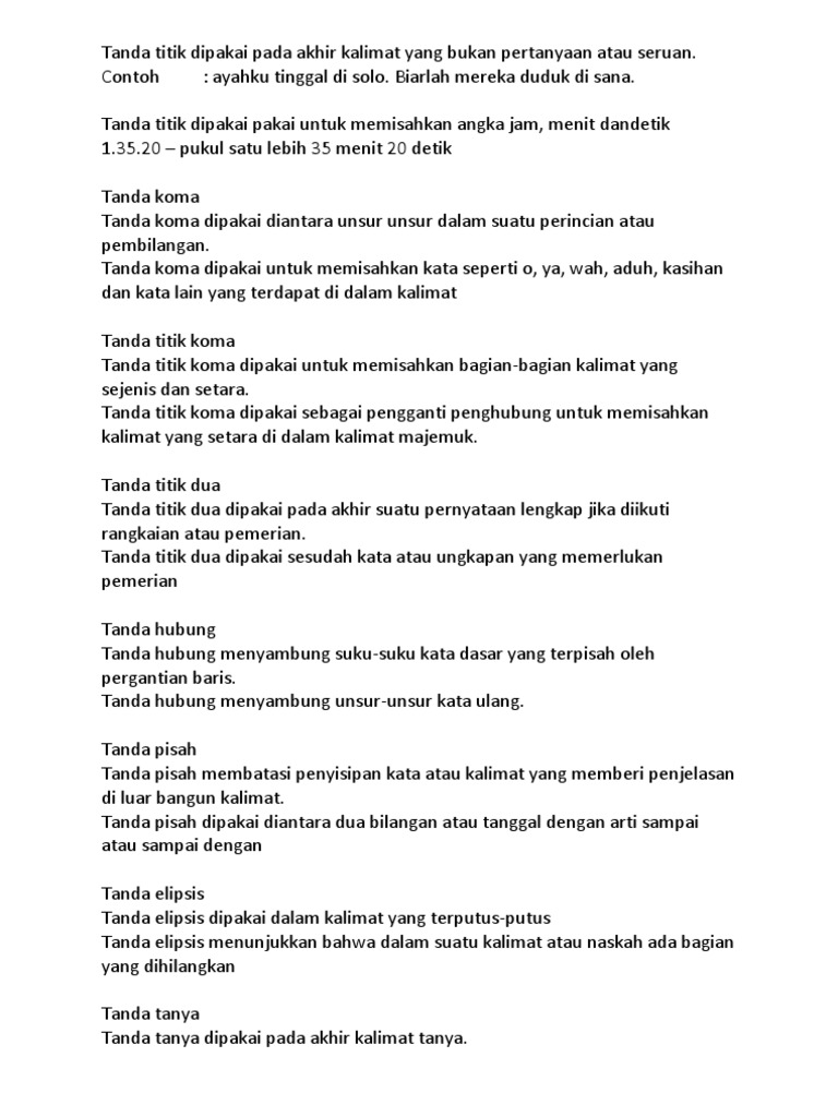Tanda Baca