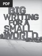 Download Big Writing For A Small World by English PEN SN91810547 doc pdf