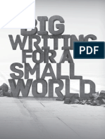 Big Writing For A Small World