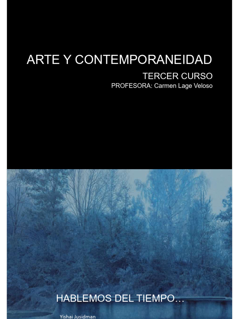 Crisis de la Modernidad y Contemporaneidad | PDF | Educación en artes ...