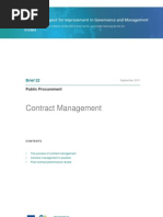 Contract Management: Brief 22